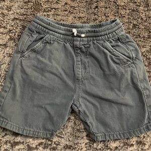 Zara Gray Flat Front Shorts Casual Lightweight